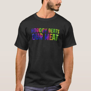 T-shirt Personne ne bat nos vêtements de viande