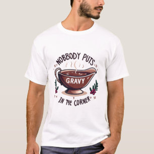 T-shirt Personne ne met le gravier dans le coin