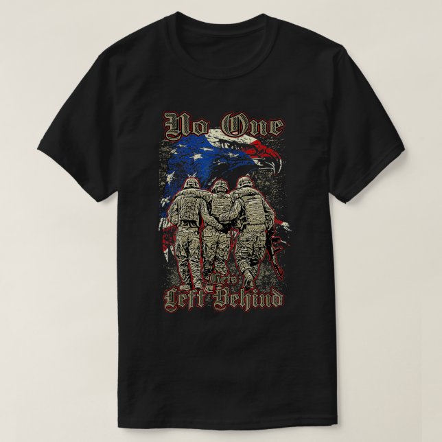 T-shirt Personne Ne Se Retrouve Derrière (Design devant)