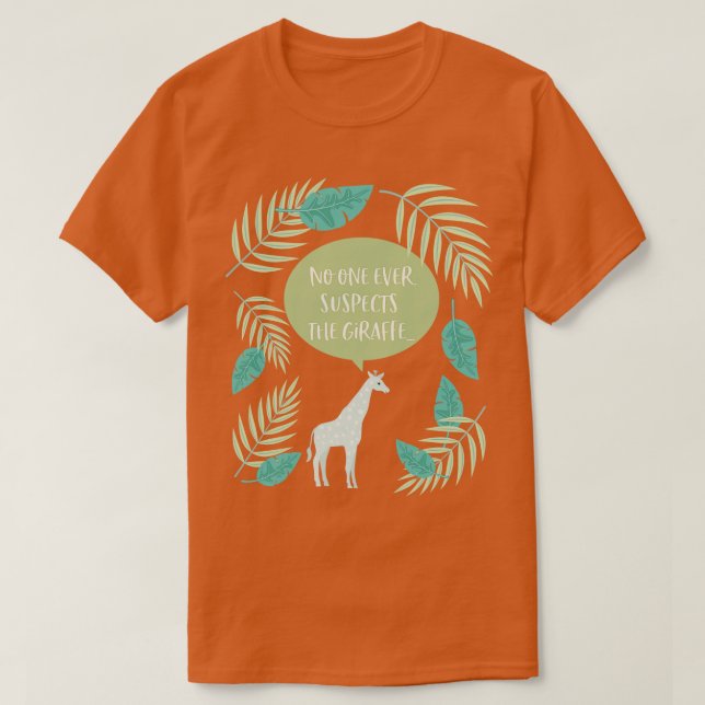 T-shirt Personne ne soupçonne (Design devant)