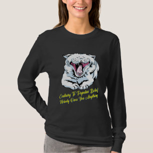 T-shirt Personne ne vous doit quoi que ce soit Humour sarc