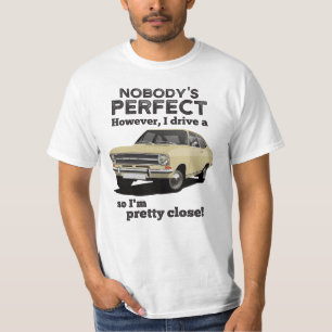 T-shirt Personne n'est parfait avec Kadett B coupé