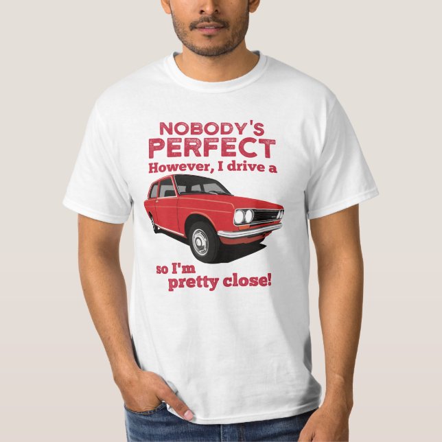 T-shirt Personne n'est parfait - Datsun (Devant)
