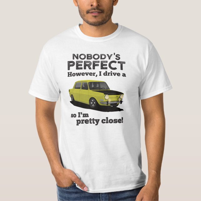 T-shirt Personne n'est parfait - Simca 1000 / Rally T-Shir (Devant)