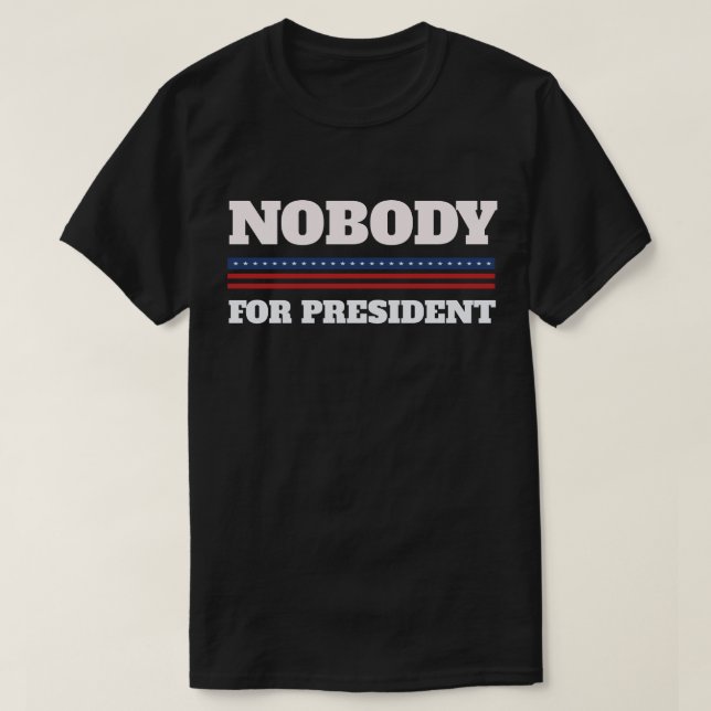 T-shirt Personne pour le président (Design devant)