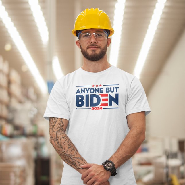 T-shirt Personne Sauf Biden Anti Joe Biden (Créateur téléchargé)
