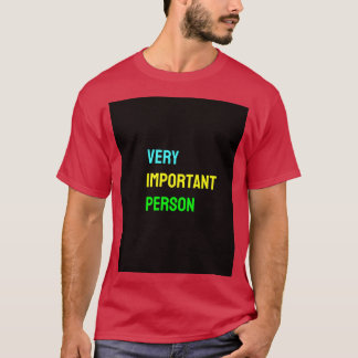 T-shirt personne très importante Graphique 1