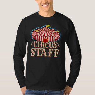 T-shirt Personnel Cirque Cirque Fête Cirque Personnel
