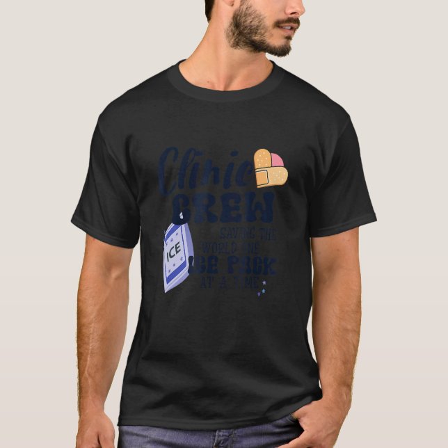T-shirt Personnel de la Clinique de soins infirmiers (Devant)