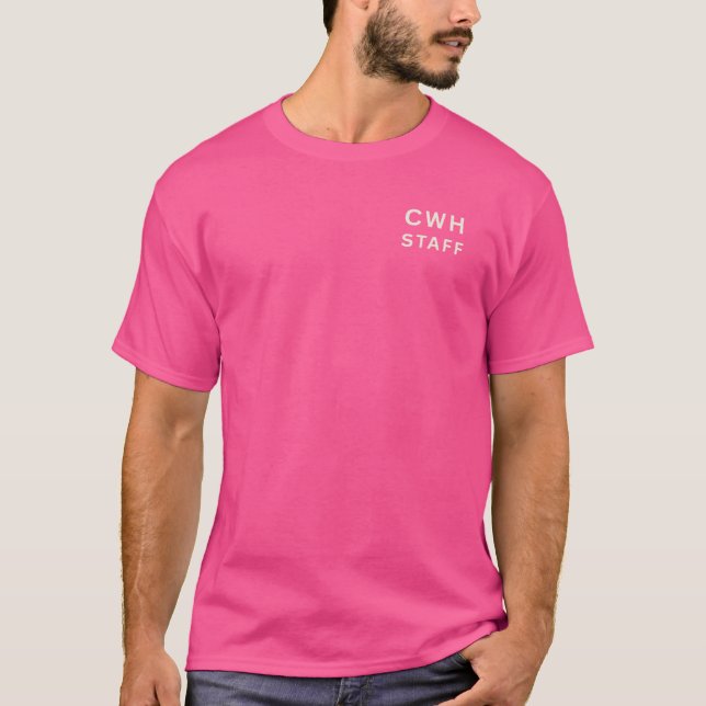T-shirt Personnel de la CWH 2025 (Devant)