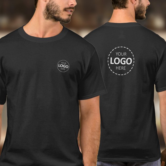 T-shirt Personnel de téléchargement de logo (Créateur téléchargé)