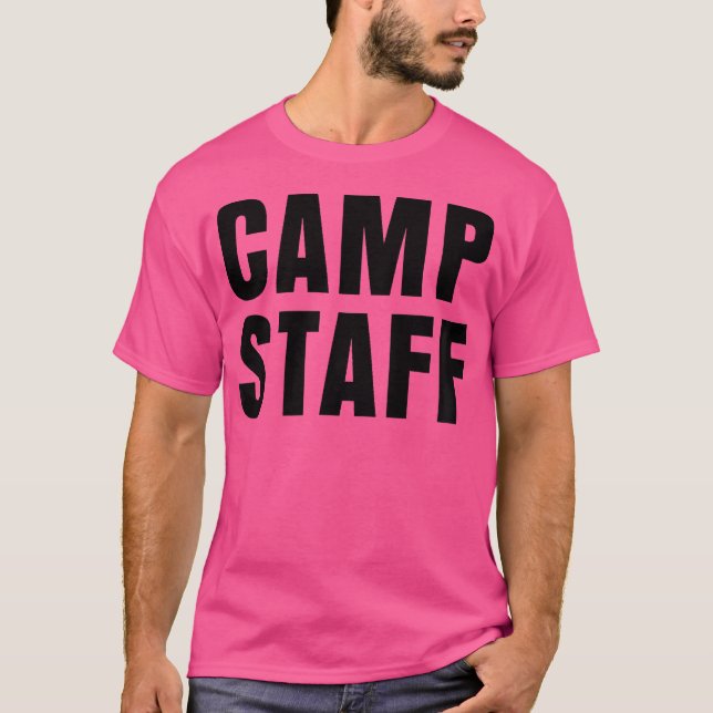 T-shirt Personnel du camp (Devant)