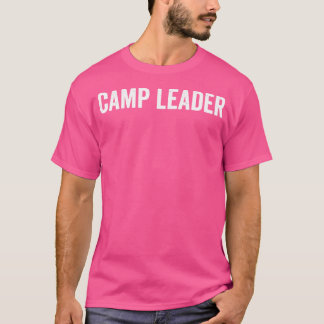 T-shirt Personnel du camp du chef du camp