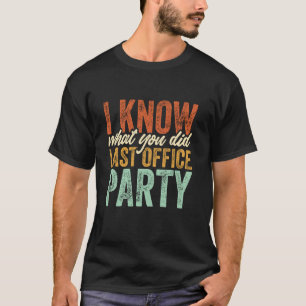 T-shirt Personnel RH Je sais ce que vous avez fait les hom