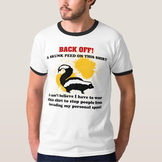 T-shirt Personnel Space Humor (Devant)