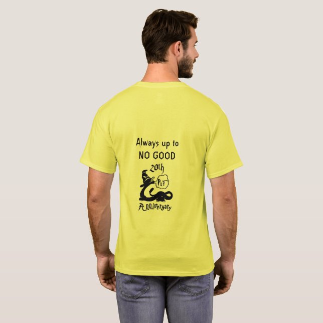 T-shirt personnel toujours (Dos entier)