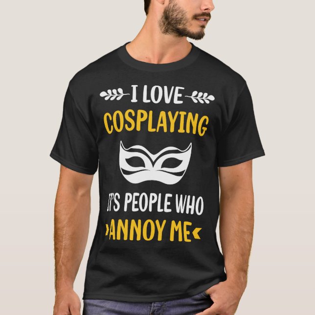 T-shirt Personnes Annoy Cosplay Cosplay Cosplayer (Devant)