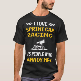 T-shirt Personnes Annoy Sprint Voitures Course
