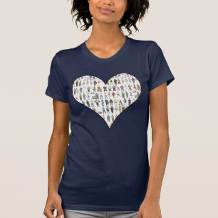 T-shirt Personnes de NYC New York City Citizen Heart Tee
