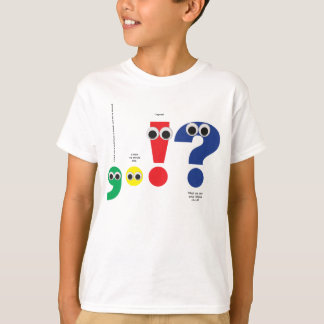 T-shirt Personnes de ponctuation