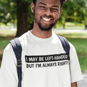 T-shirt Personnes gauchères