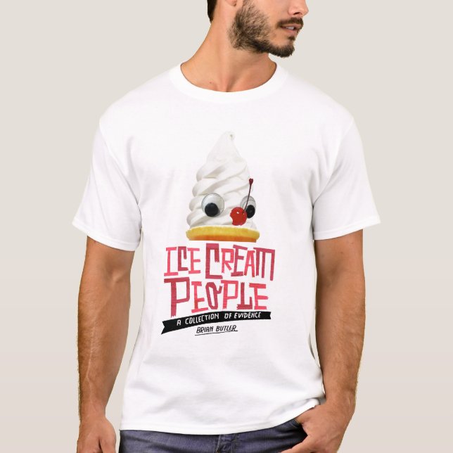 T-shirt Personnes "logo de crème glacée de projet " (Devant)