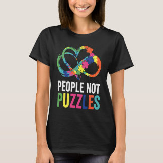 T-shirt Personnes Pas Puzzles Inclusion Neurodiversité Aut