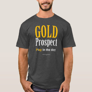 T-shirt Perspective d'or