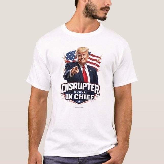 T-shirt Perturbateur en chef -  (Devant)