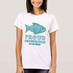 T-shirt Pescetarian fier