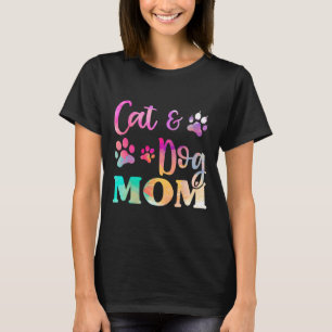 T-shirt Pet Chat Chien Maman Chemise Pour Femmes