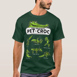 T-shirt Pet Croc Walking Foam Toy Dark