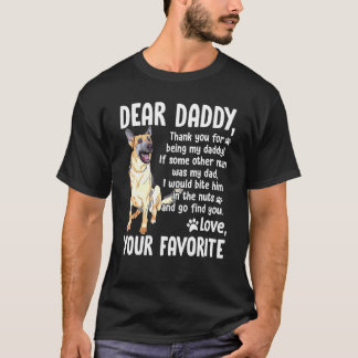 T-shirt Pet Dog German Shepherd Fathers Day