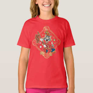 T-shirt Pétards Tom & Jerry Lighting