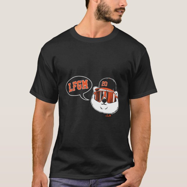 T-shirt Pete Alonso Lfgm Ours Polaire New York Baseball (Devant)