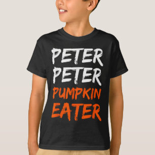 T-shirt Peter Citrouille Costume Mangeur Halloween