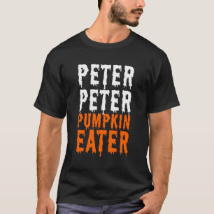 T-shirt Peter Citrouille Mangeur Halloween Costume Couple 