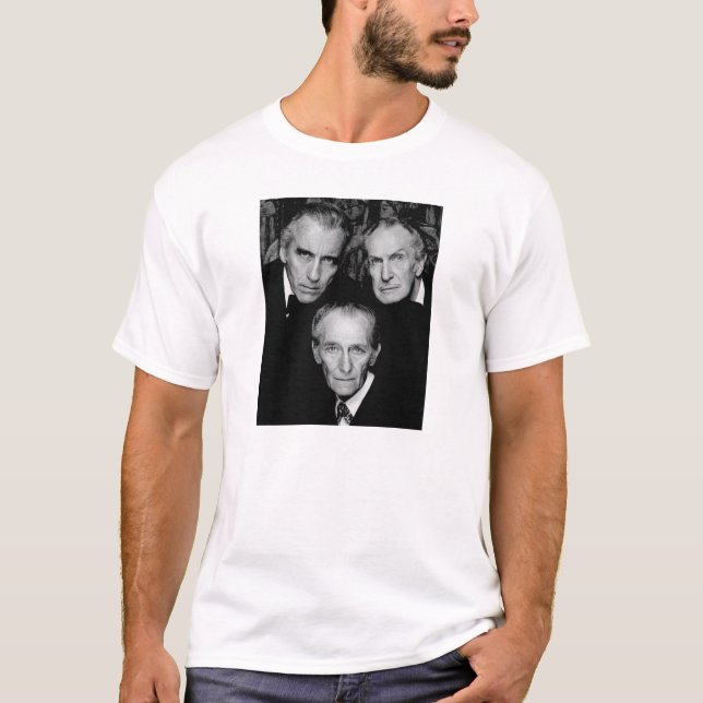 T-shirt Peter Cushing, Christopher Lee et Vincent Price (Devant)