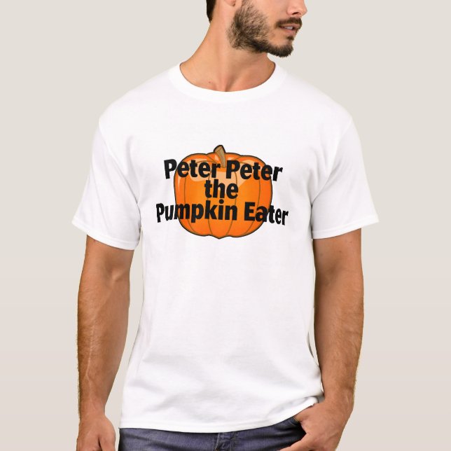 T-shirt Peter le mangeur de citrouille (Devant)