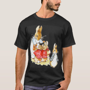 T-shirt Peter Rabbit et sa famille.
