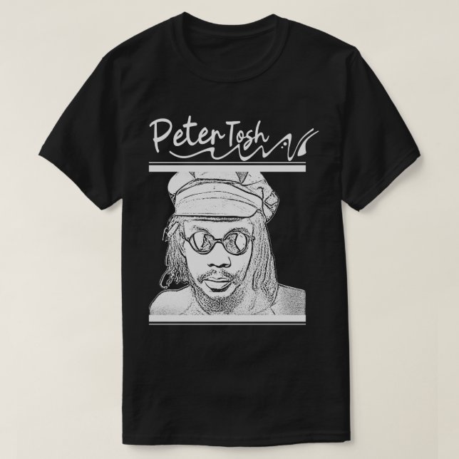 T-shirt Peter Tosh Reggae (Design devant)