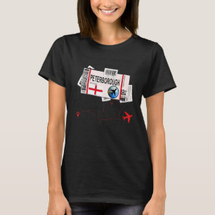 T-shirt Peterborough Girl Peterborough Boarding Pass Pete