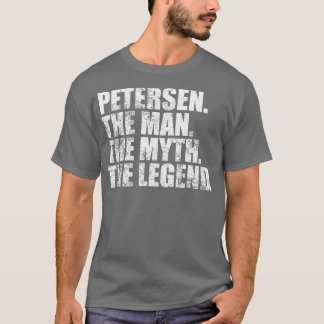T-shirt Petersen Nom de famille Petersen prénom Pe
