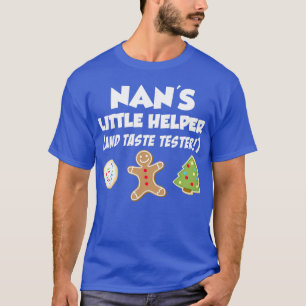 T-shirt Petit aide de Noël pour enfants Nan Baking T