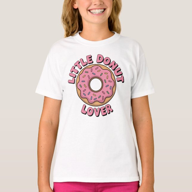 T-shirt Petit Amoureux de Donut | Enfant (Devant)