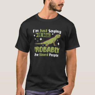 T-shirt Petit animal reptile Lizard