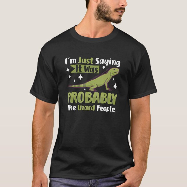 T-shirt Petit animal reptile Lizard (Devant)