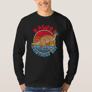 T-shirt Petit Anniversaire Je Rawr ! Parasaurolophus I Fam