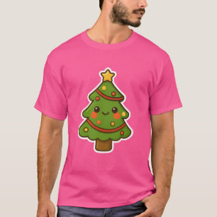 T-shirt Petit arbre de Noël Kawaii
