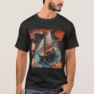 T-shirt Petit bateau, art généré par l'IA